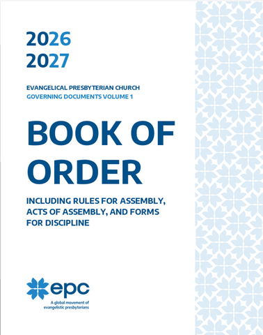 Book of Order 2026-2027