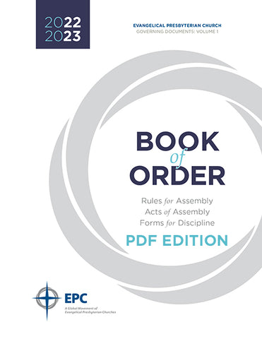 Book of Order 2022-2023 (PDF Download)